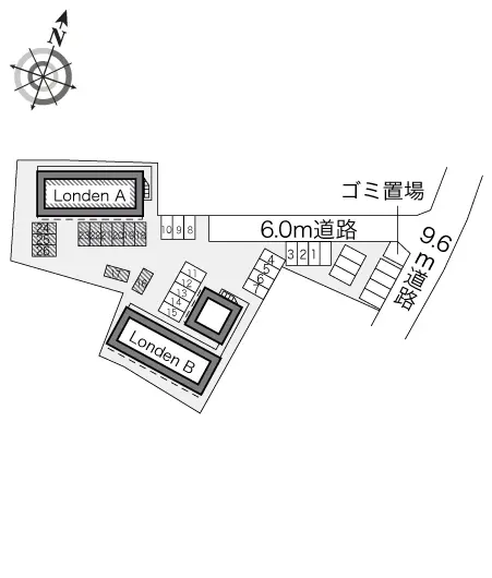 ★手数料０円★東海市加木屋町　月極駐車場（LP）